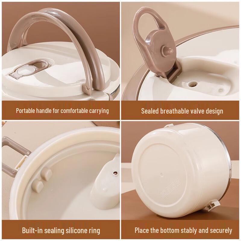 Vícevrstvý termální obědový box z nerezové oceli potravinářské kvality