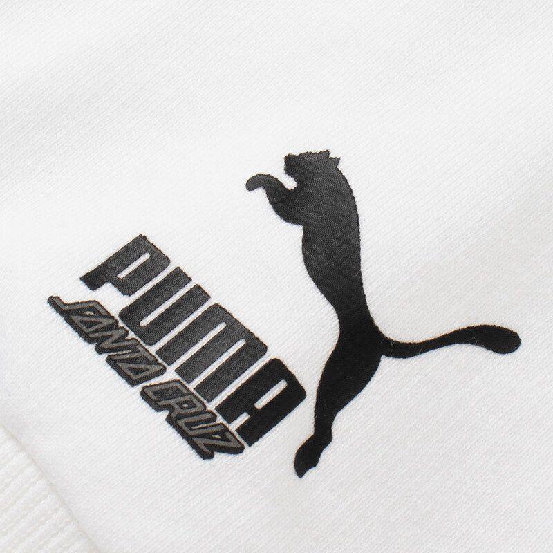 PUMA Sweatshirts Women's White Hooded Moderate Regular 532247-02