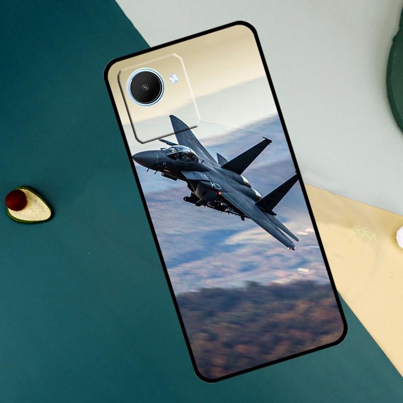 

Fighter Planes For Realme 9 10 11 Pro Plus GT Neo 5 3 3T C11 C15 C25s C21Y C30 C31 C33 C35 C53 C55 Case Realme GT Neo 2T