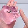 Sticky Hand Squishy Fidget Toy Extremely Soft TPU Stretchy Plaything with Adorable Face Design Stress Anxiety Relief Sensory Toy
