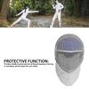 Casco de Esgrima Espada Forro Cómodo Desmontable Equipo Protector de Esgrima Casco Deportivo de Esgrima S