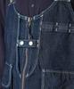 Snow Peak TAKIBI Denim Vest and Size L JK-25AU012, Men's Women's, Indigo,