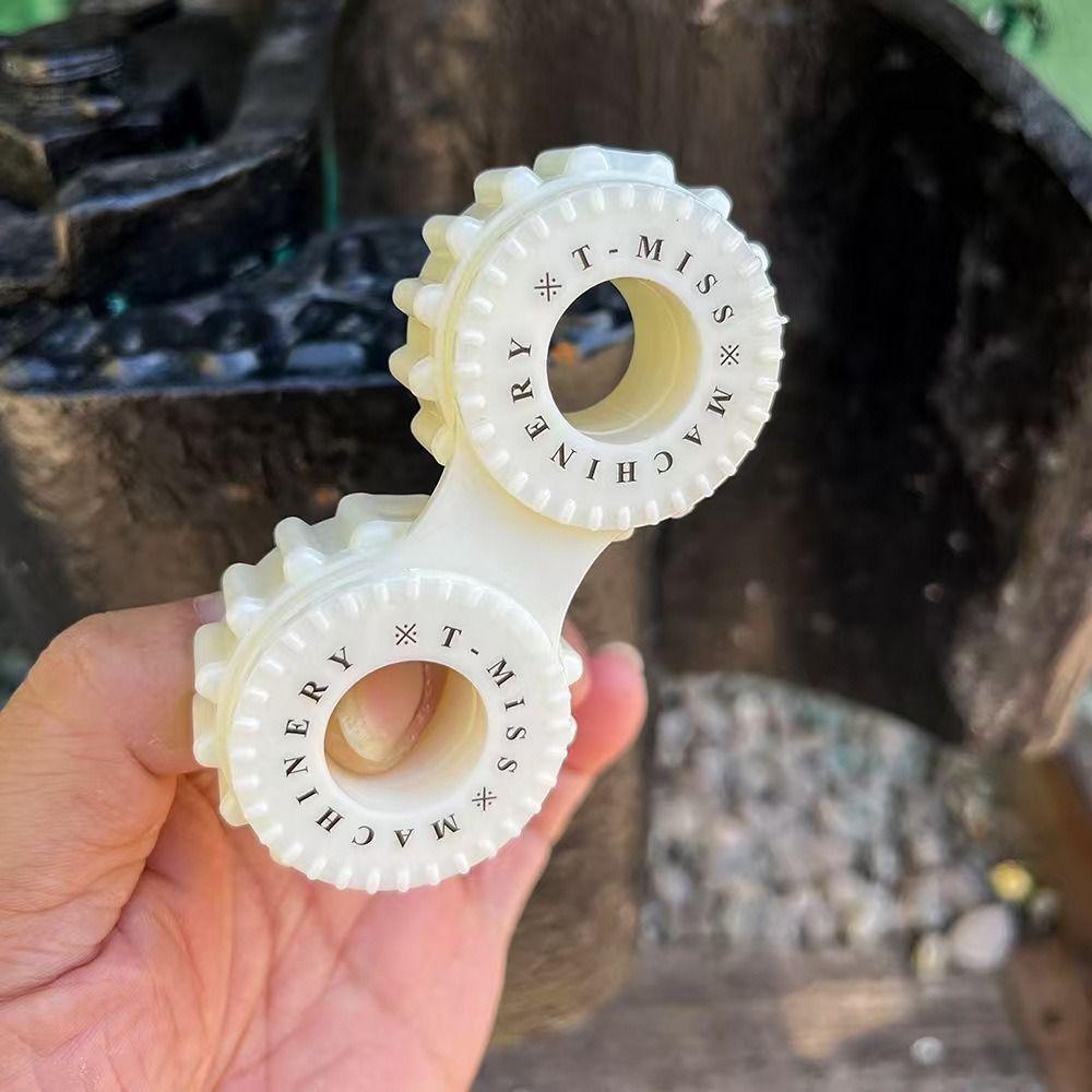 Plastic Hand Spinner Chain Gear Fingertip Sprocket Stress-relieving Gyroscope Toy  Christmas Gifts