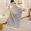 Tassel Cotton Cotton Jacquard Four-Layer Washable Multi-functional Bath Towel Household Dormitory Bath Towel