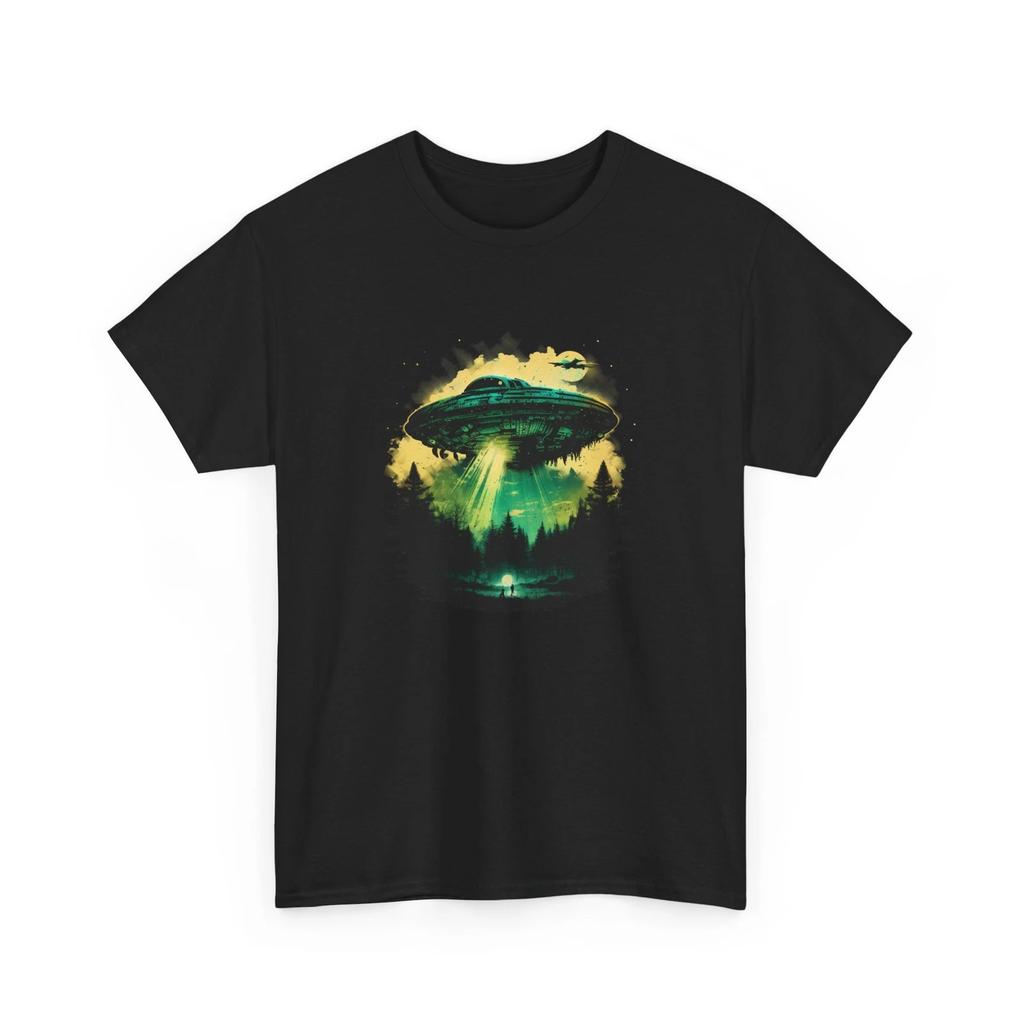 UFO & Alien Graphic Tee | Sci-Fi Inspired T-Shirt | Galaxy Lovers
