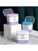200 Pieces Of Boxed Colored Makeup Remover Swabs Eyeliner Cleaning Double Head Spiral Pointed Swabs