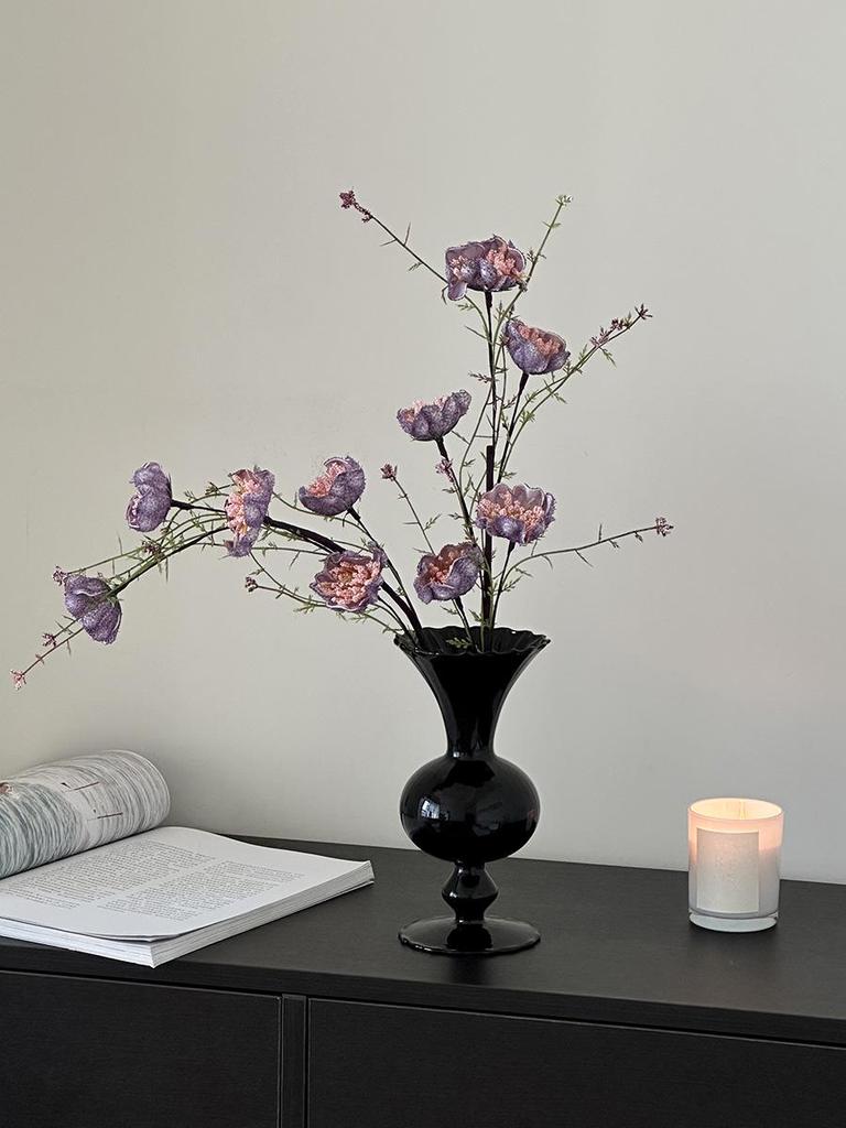 Nemophila Luxury Artificial Flower Arrangement for Living Room and Dining Table
