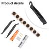 Repair Kit Rubber Patch Bike Bicycle Tire Repair Kits Detailed Manual