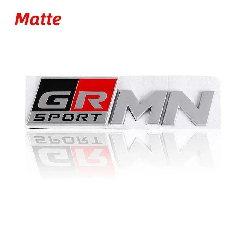 Car Rear Body Emblem Decal for Toyota GR Sport MN Yaris Hiace Estima Hilux Rav4 Supra Camry Crown Prado Levin CHR Avalon Corolla
