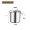304 Stainless Steel Household Fryer Pot