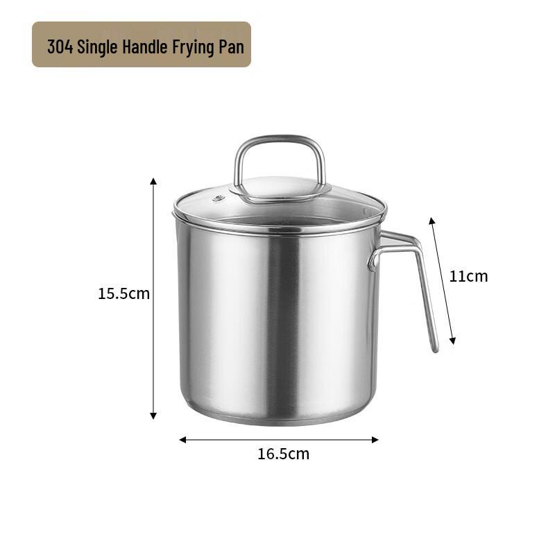 304 Stainless Steel Household Fryer Pot