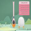 Duck Toilet Brush: Silicone, No-Drill, Wall-Mounted, Bathroom Cleaning Tool