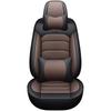Pokrowce na siedzenia samochodowe 5-osobowe Edycja Luksusowa Poduszki na siedzenia samochodowe ze skóry PU Pełne pokrycie Wygodne Oddychające Podkładki na siedzenia samochodowe na każdą porę roku