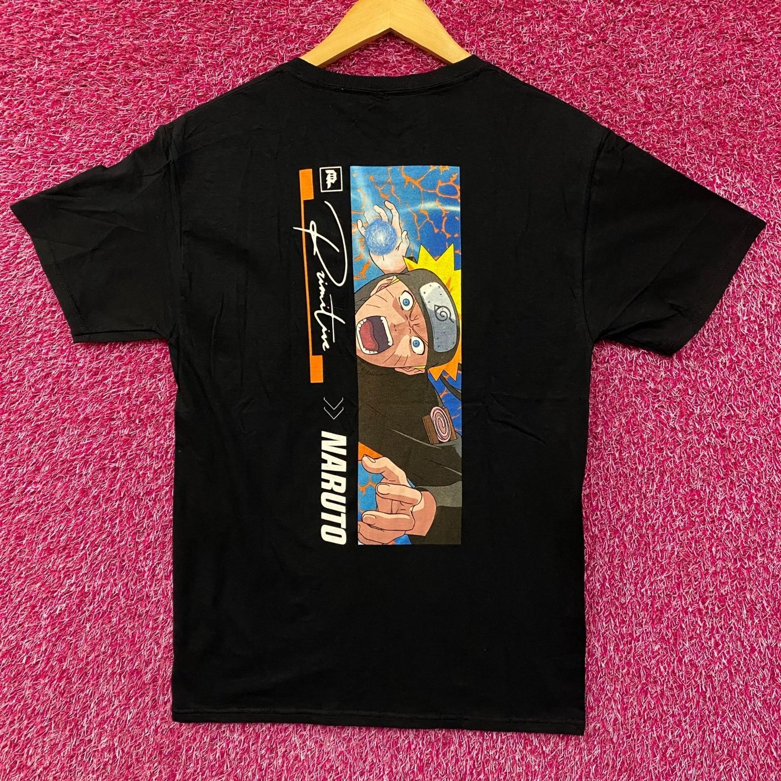 Primitive x Naruto Shippuden Rasengan Anime T-Shirt Small XXL