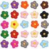 10Pcs Mini Flower Appliques Colorful Embroidery Cloth Patches Sticker DIY Crafts Clothing Headwear Dress Bags Sewing Accessories
