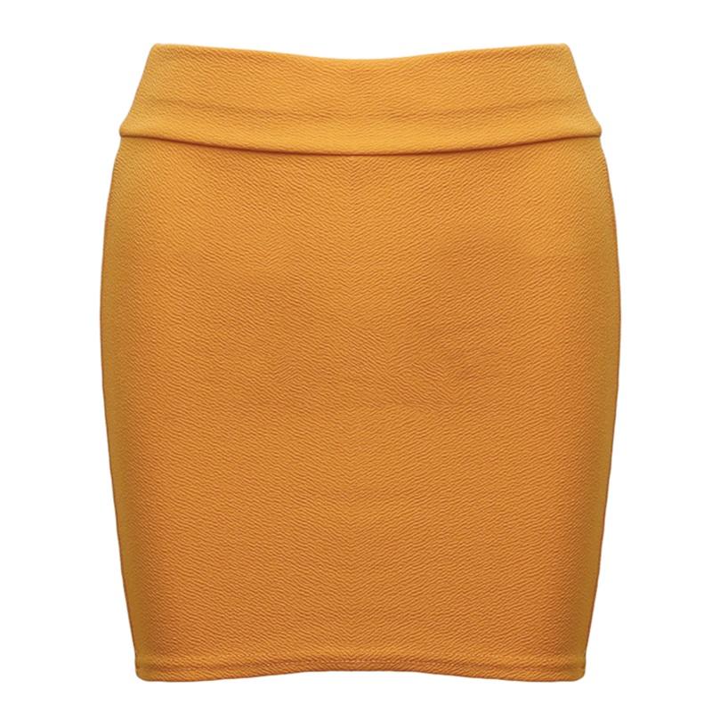 Women's Sexy High Waist Pencil Dress Mini Bodycon Skirt Party Club Stretchy Short Skirt