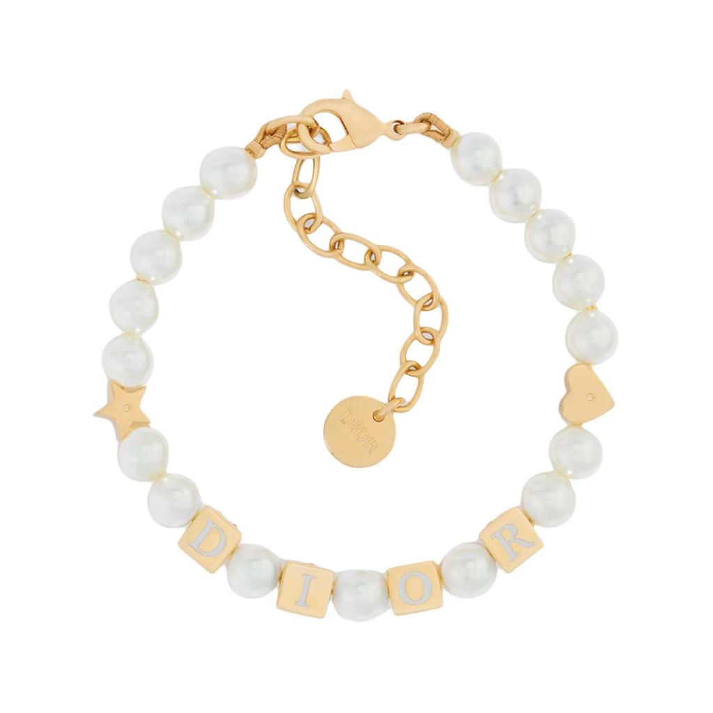 Dior Personalized Design Gold Plated Metal Bracelet Unisex Bracelets B3053WOMLQ_D14W