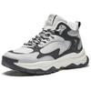 New Anta Borderland Slip Resistant Warm High Top Casual Shoes Men's Gray Black 112448966-3