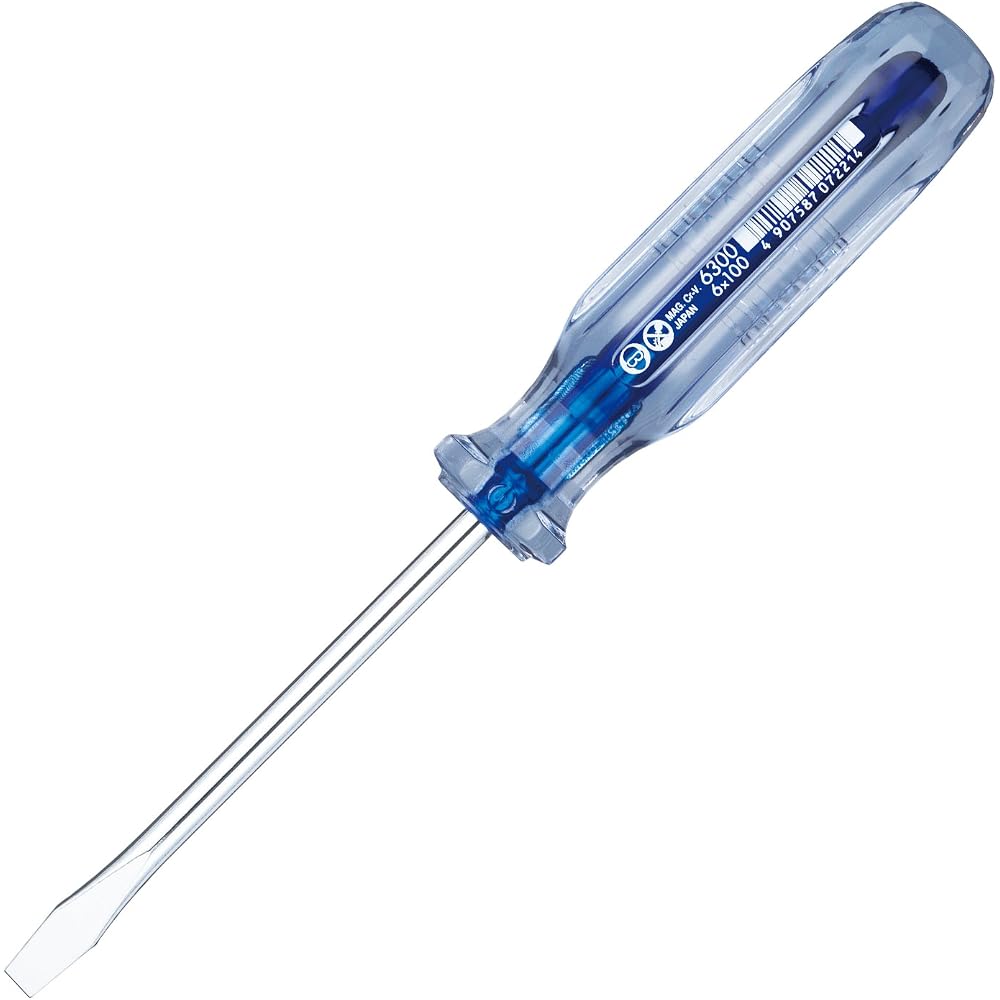VESSEL (VESSEL) Crystaline Normal Screwdriver -6 x 100 6300