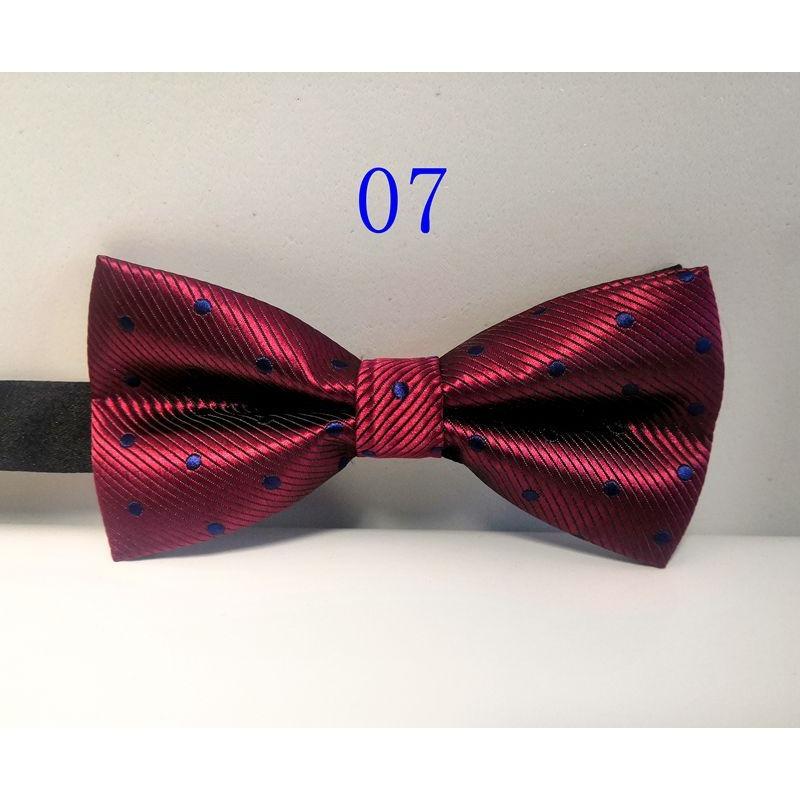 Papillon da Matrimonio da Uomo Abito a Pois Sposo Matrimonio Papillon Vestito Angolo Piatto Papillon Fibbia in Ferro Moda Business