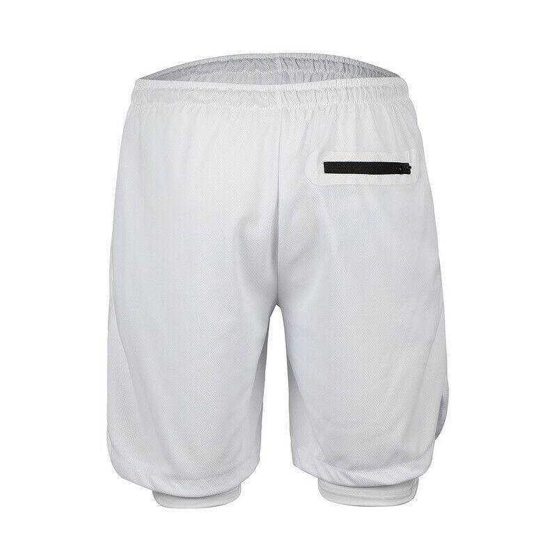 Men's Gym Fitness Bodybuilding Jogging Sport Shorts Casual Pants With Secure Pockets For Enhanced Convenience