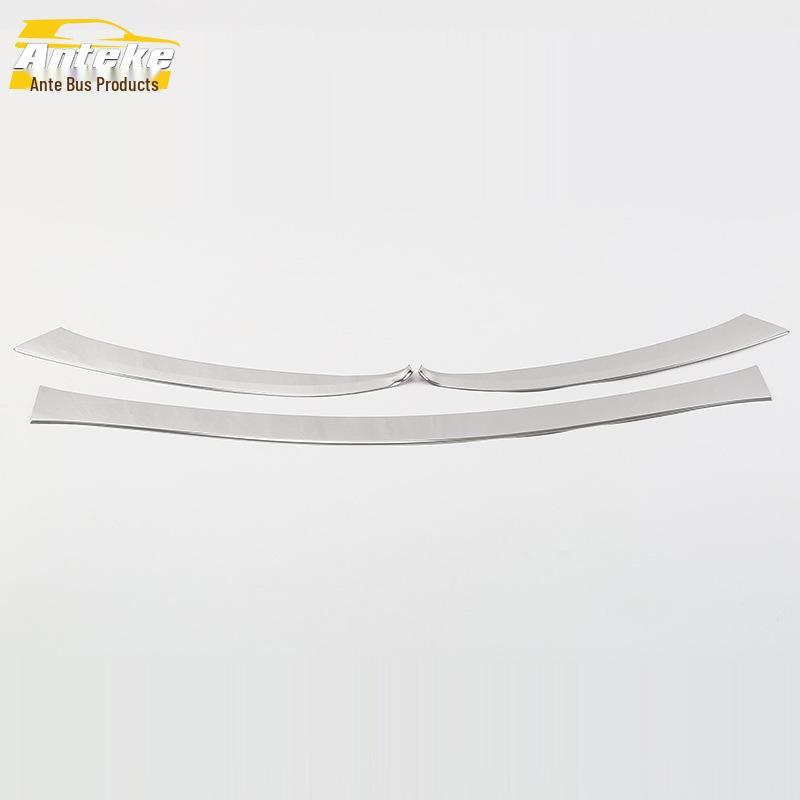 Fits 18 New Vision Models: Front Bumper Trim, Lip Grille, Anti-Scratch Decorative Sticker Set.