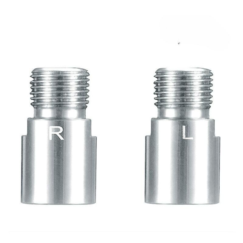 

Mountain Bike Bike Pedal Extender, Extended Pedal Shaft 20mm Expander Accessories Chrome Molybdenum Steel Bearings