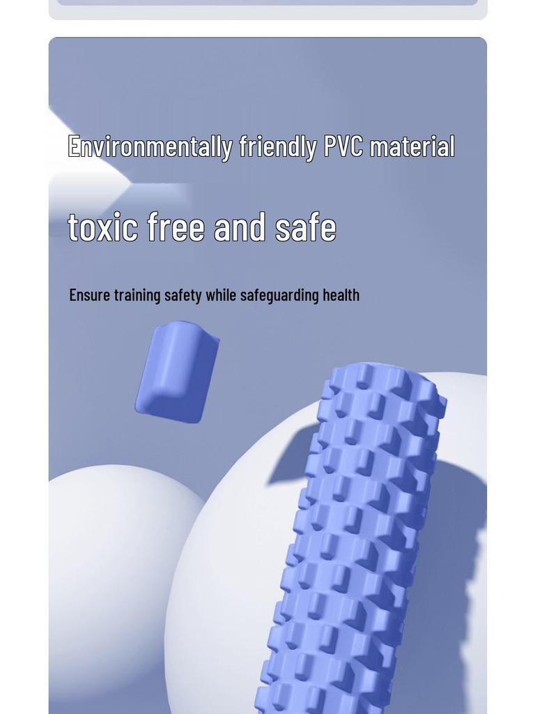 Foam Roller Wolf Tooth Muscle Massage Relaxer - Slimming Yoga Tool for Legs and Back