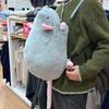 Cute Rat Backpack Plush Toy Grey Brown Mouse Bag Plush Doll Soft Stuffed Animal Toy Birthday Gift Xmas Gift
