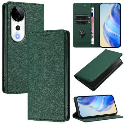 Pentru Vivo V60 Lite 5G Portofel cu Textură de Piele Funda Pentru Vivo V40 SE V50 V30 V29 Lite V50E V30E V29E V27E V27 Pro Husă Magnetică