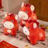Pony Year Of The Horse Plush Toy With Pp Cotton Fill For Corporate Gifts And Events