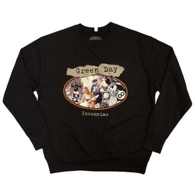 Green Day Unisex Adult Insomniac Sweatshirt