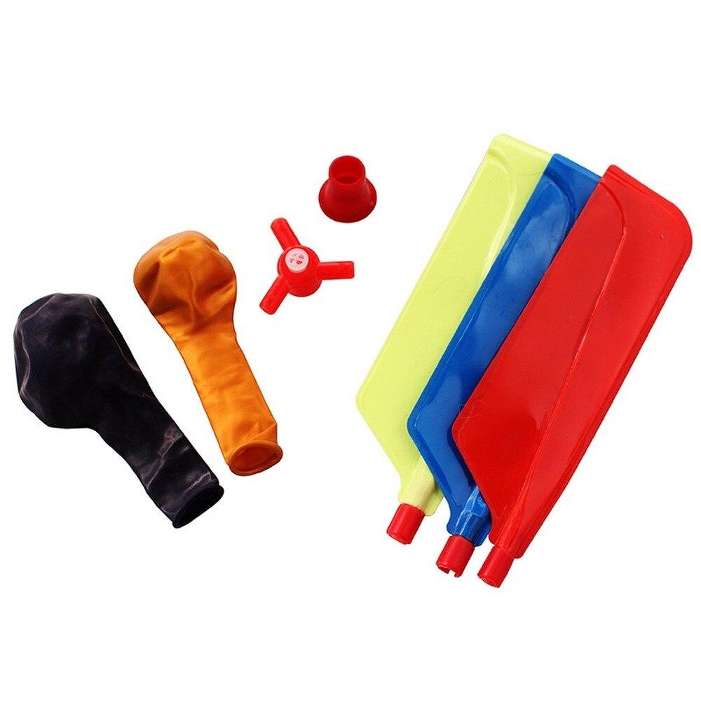 1Pcs Outdoor Toys Flying Inflatable Balloon UFO Traditional Classic Balloon Helicopter Fun Sports Children Play Flying Toys Ball