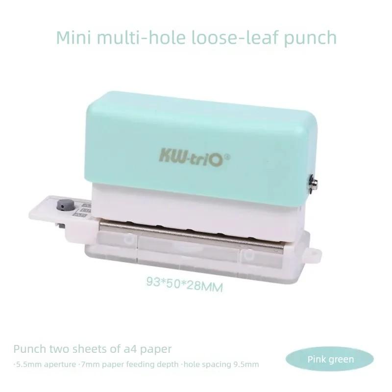 

6 Holes Hole Puncher A4 A5 B5 Paper Drill Loose Leaf Paper Standard Hole Punch Binding Tool DKJ02