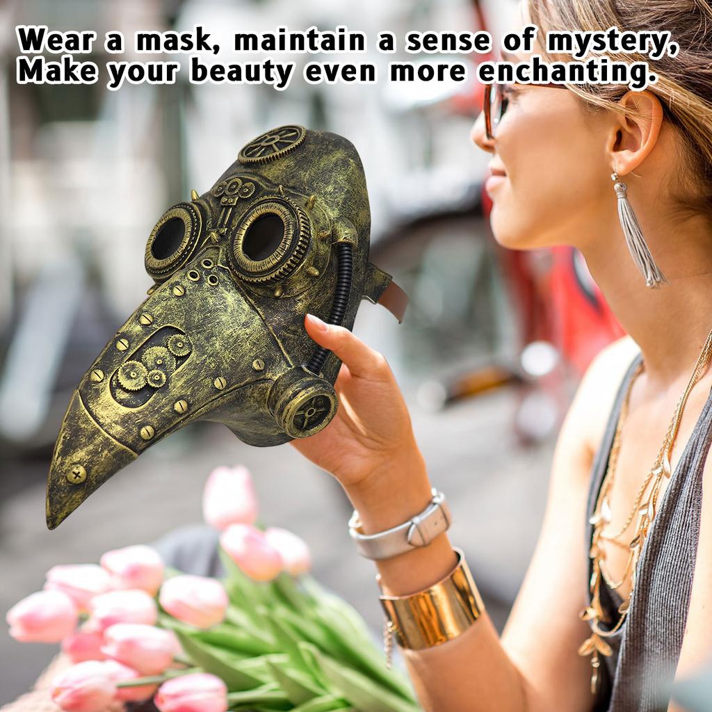 Steampunk Plague Beak  Mask