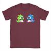 8-Bit Bubble Bobble Dragons Men's T Shirts Fun Tee Shirt Short Sleeve O Neck T-Shirt 100% Cotton Party Tops