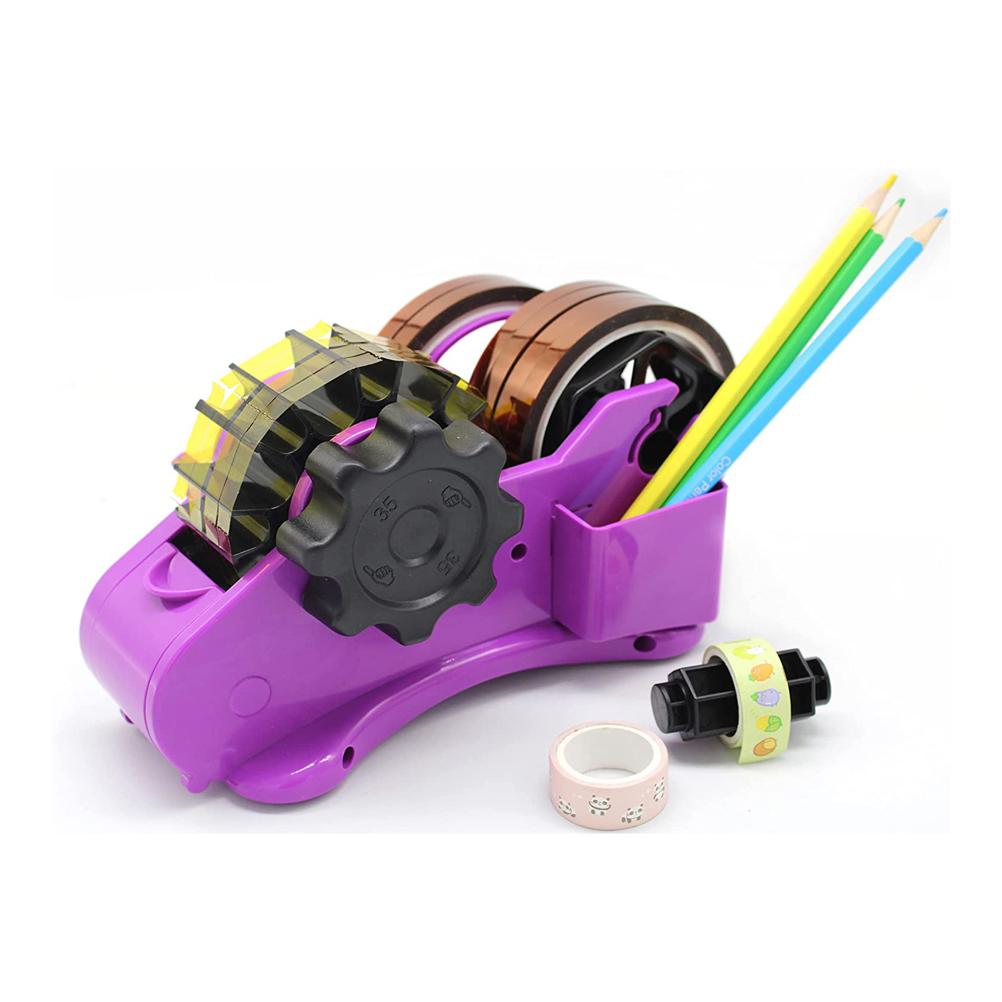 Roll Cut Tape Dispenser Tape Holder Dispenser Tape Cutter for Home Offices Schools