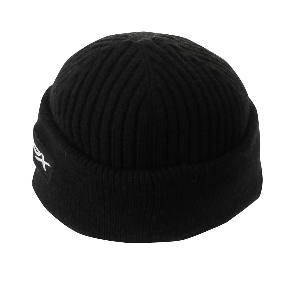 Mizuno Breath Thermo Tour Knit Golf E2MWB508 Cap, Heat-Generating Material, Men's Black,