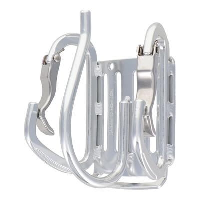 Sankyo Corporation DBLTACT Gancho de Ferramenta Leve de Alumínio Porta Tripla x com Prata <Garra Curva> DT-AHB-WR