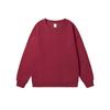 Mens Casual Crew Neck Cotton Hoodie With Ribs For Spring Autumn Daily Wear