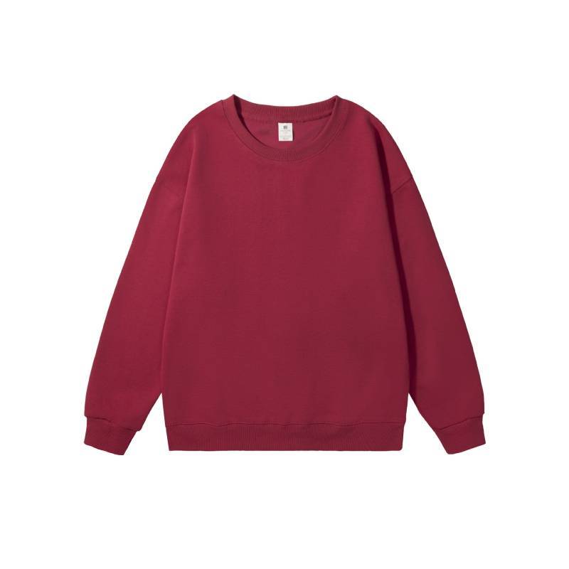 Mens Casual Crew Neck Cotton Hoodie With Ribs For Spring Autumn Daily Wear