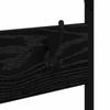 Clothing Rack with Shelf Black Oak Effect 100 X 41 X 184 Cm