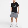 Nike T Shirts Men's Crew Neck Moderate Straight Fit DQ1868-010