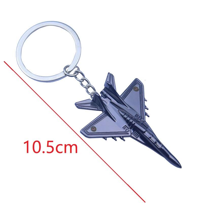 Men's Metal Fighter Keychain Gadgets For Men Battleplane Key Chain On Bag Car Trinket Jewelry Boyfriend Gift Souvenirs