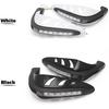 Handlebar Protector, 1 Pair Universal Motorcycle Handguards Motocross Hand Guards One Set Combination Handlebar Protector with LED Turn Signals Light