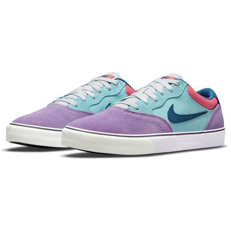 Nike Chron 2 SB Lilac Copa Herre Sneakers Lilla Rosa-Salt Court-Blå DM3493-500