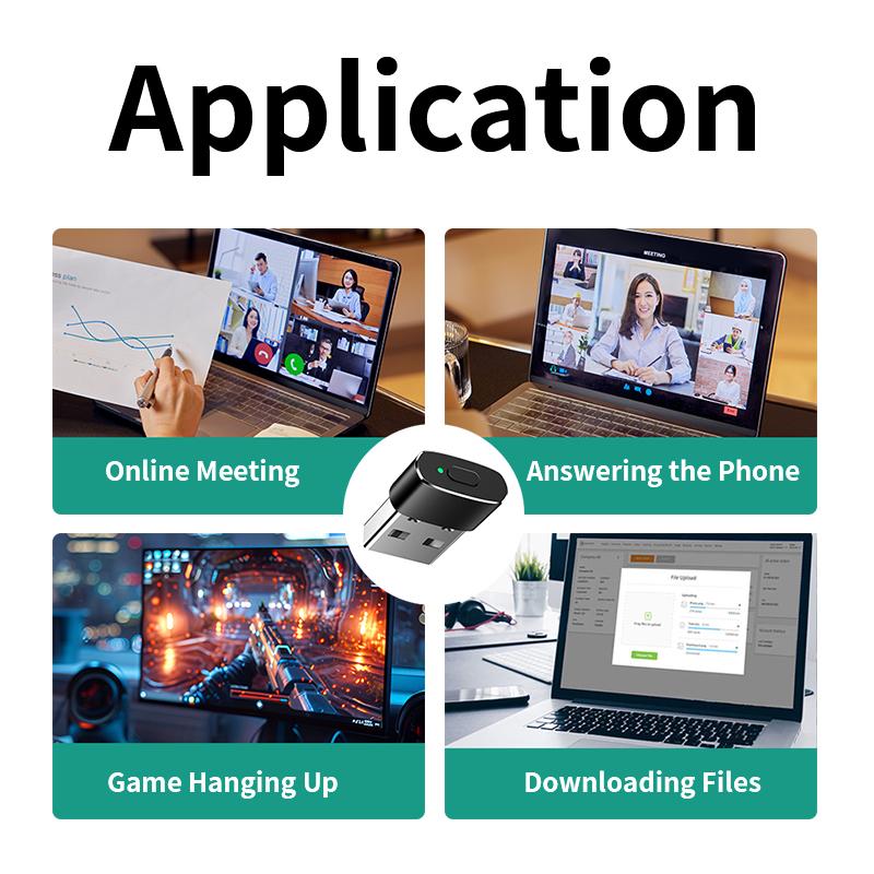 Unnlink Mouse Jiggler Undetectable Metal USB Mouse Mover Shaker Simulator Driver-Free Keep Computer PC Laptop Awake