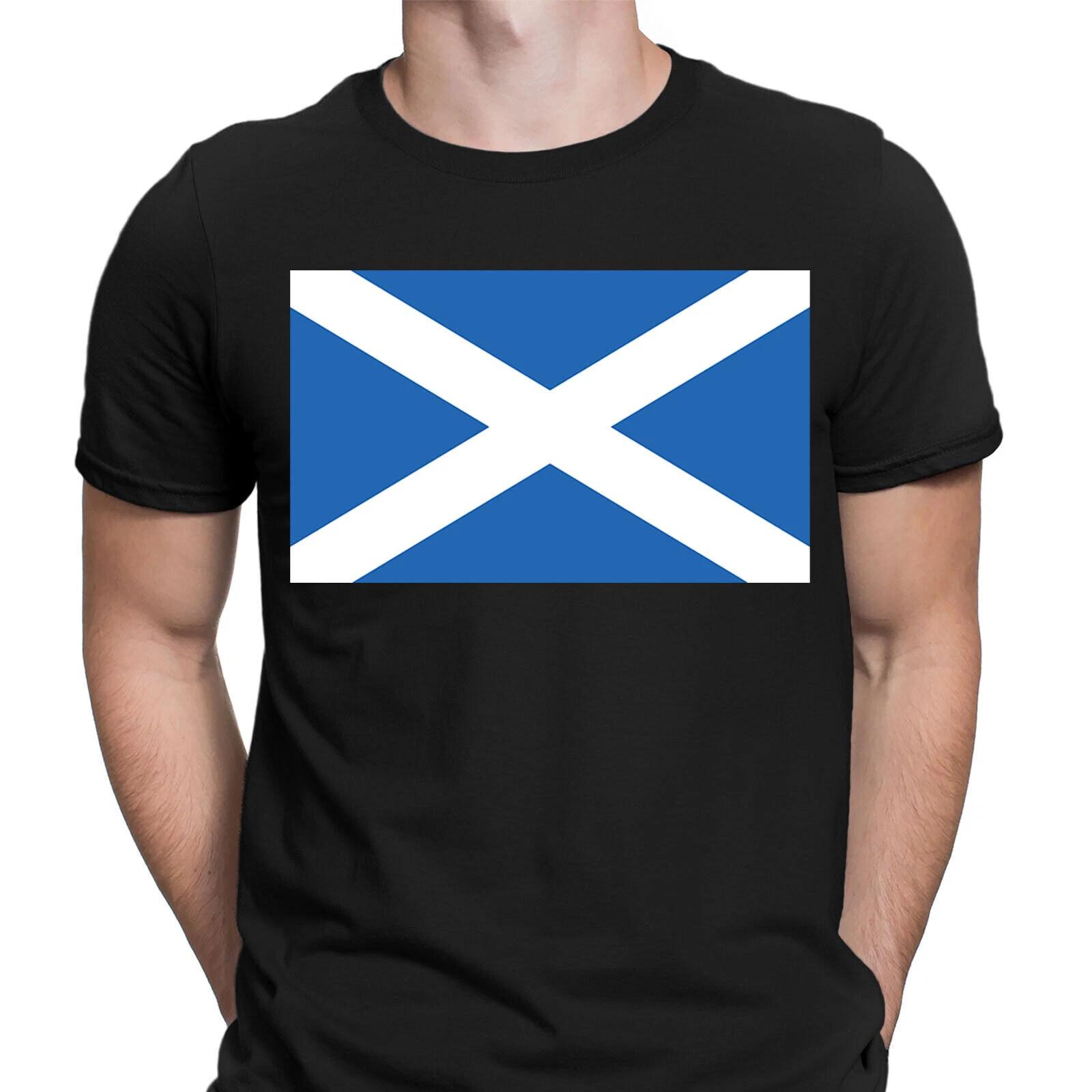Scottish Flag Love Scotland Patriotic Independance Football Mens T-Shirts #DNE 2XL