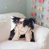 Cute Wriothesley Case Plush Fabric Soft Pillowcase Double Sided Print Cushion Cover Household Gifts