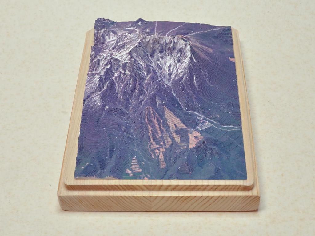 Kamitake "Mt. Oyama (Spring) 1/50,000 scale" (kit)